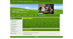 Desktop Screenshot of freightbrokerassociation.com